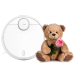Xiaomi Robot Vacuum Cleaner and Cuddles