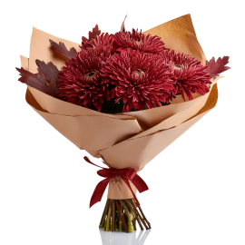 Autumn Burgundy Bouquet