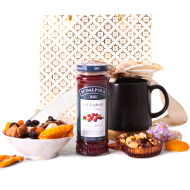 Snacks for Thought Gift Basket