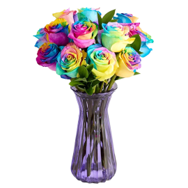 Kaleidoscope Rose Bouquet