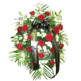 Lively Funeral Wreath