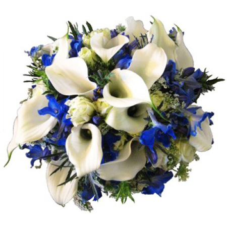 Balance in Blue Bouquet