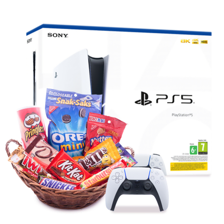 PlayStation 5 Slim and Stash of Snacks Gift Set