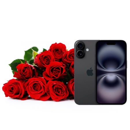 Love and Connection iPhone 16 and Roses